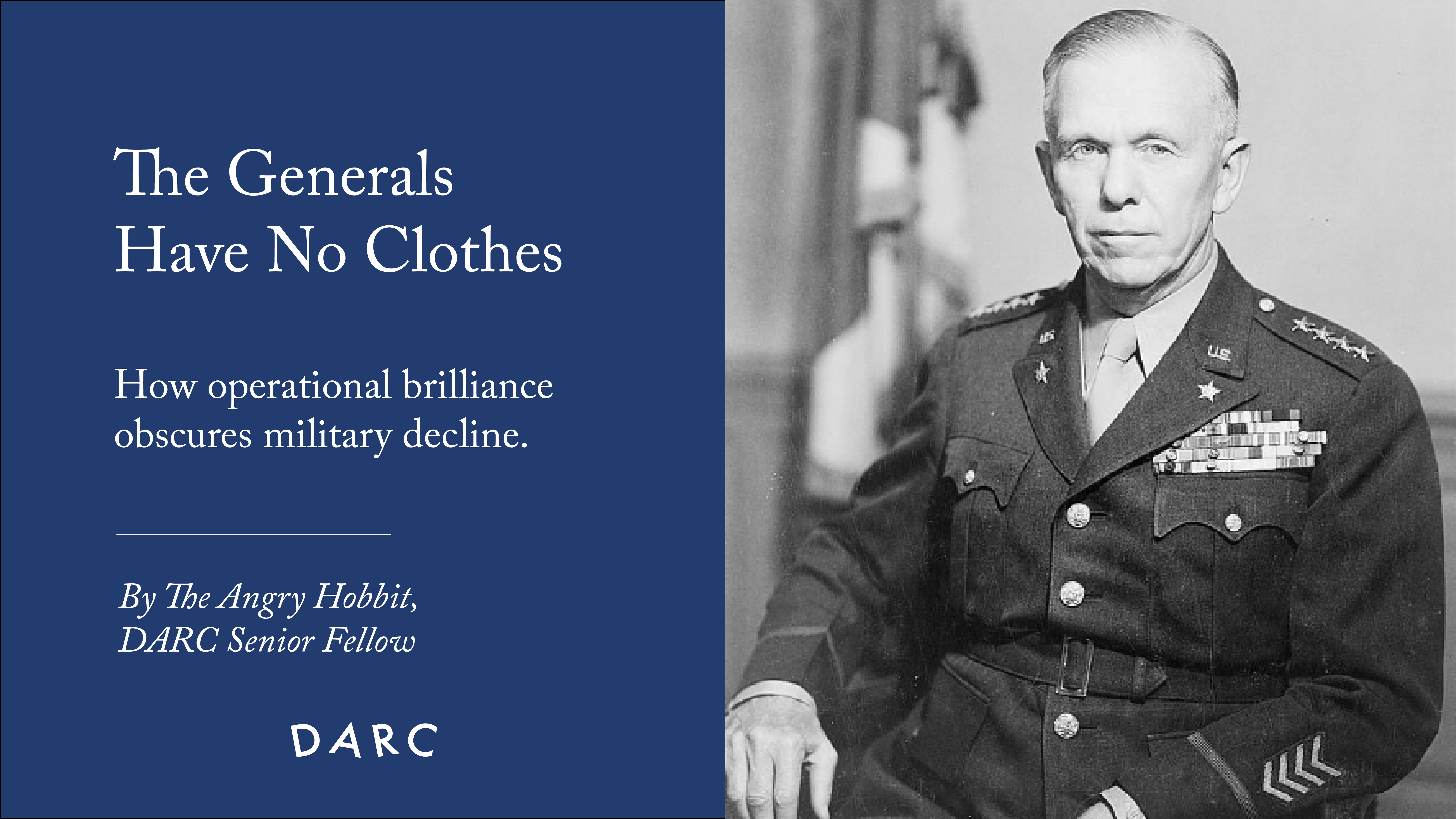 The Generals Have No Clothes