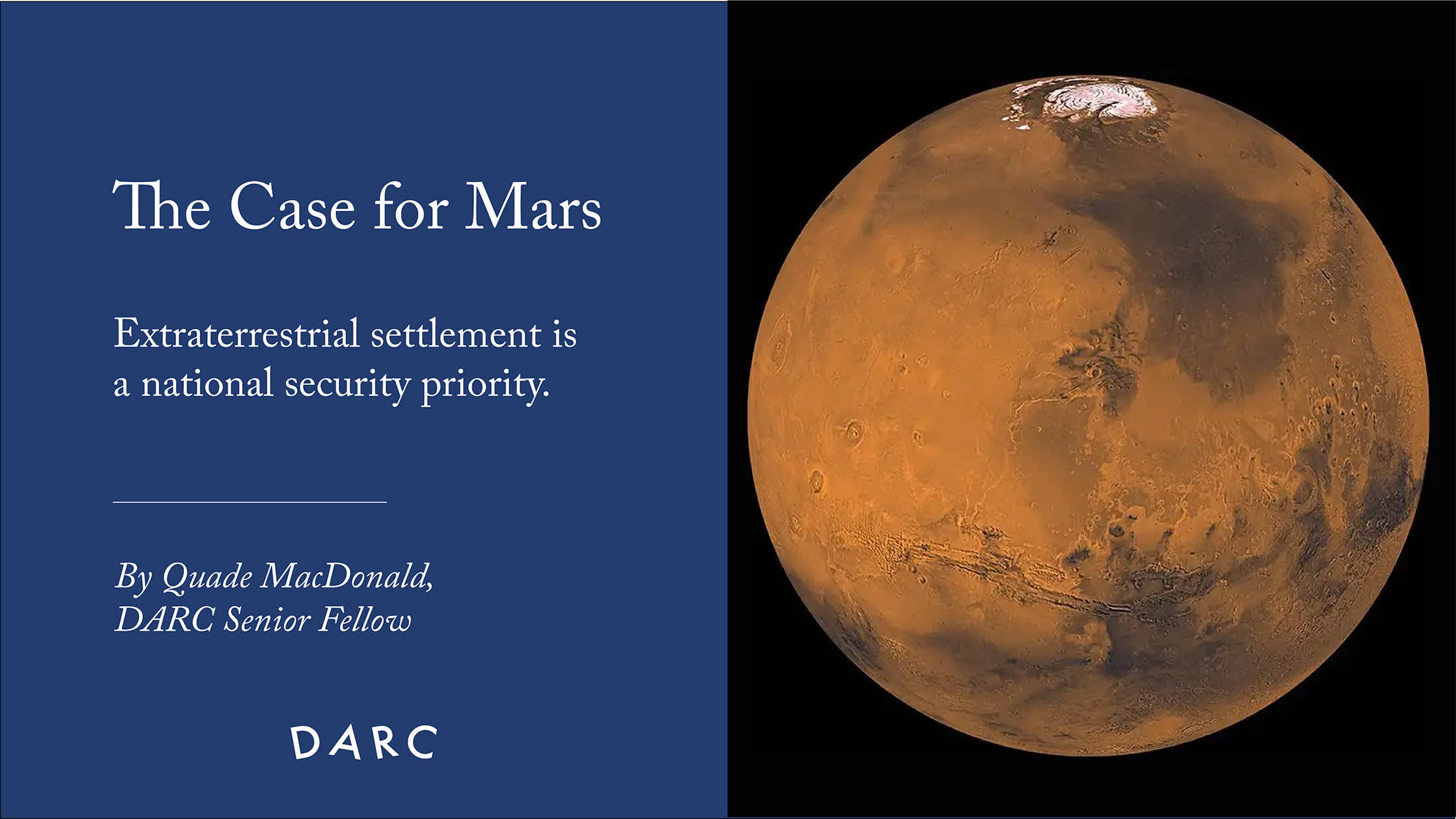 The Case for Mars